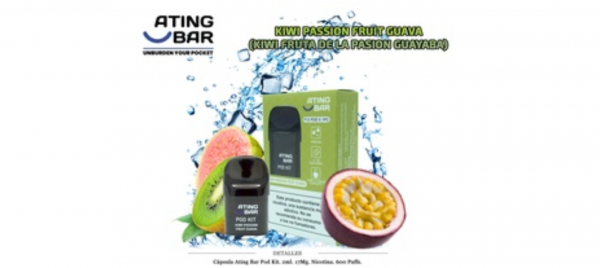 CAPSULA ATING KIWI PASSION FRUIT GUAVA 17 MG