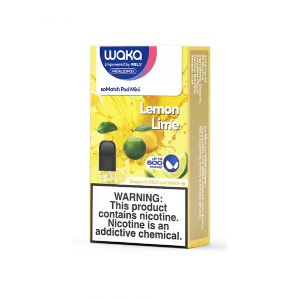 RECARGA WAKA SOMATCH LEMON LIME 18 MG